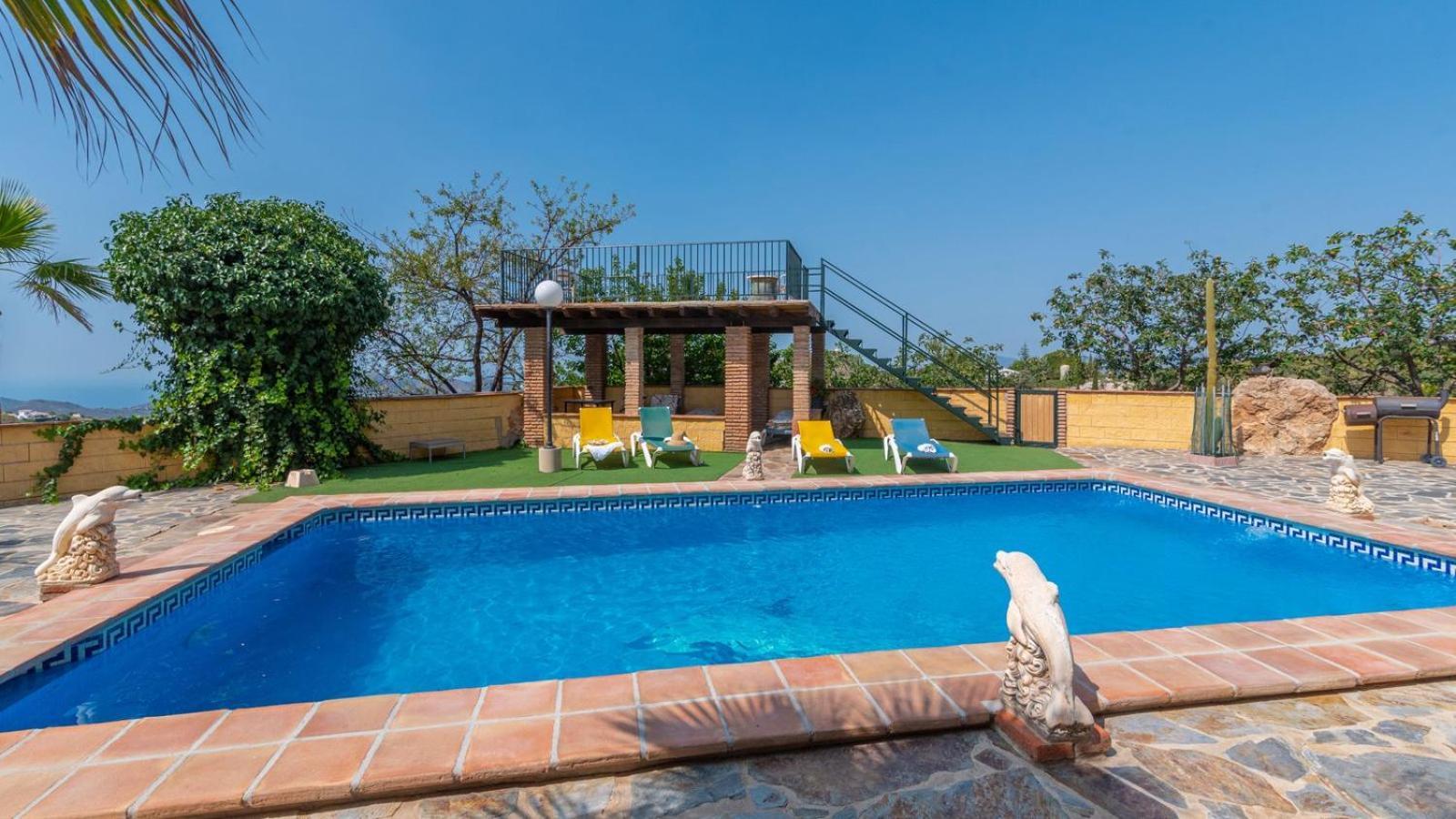 Villa Paraiso Andaluz Sedella By Ruralidays Extérieur photo
