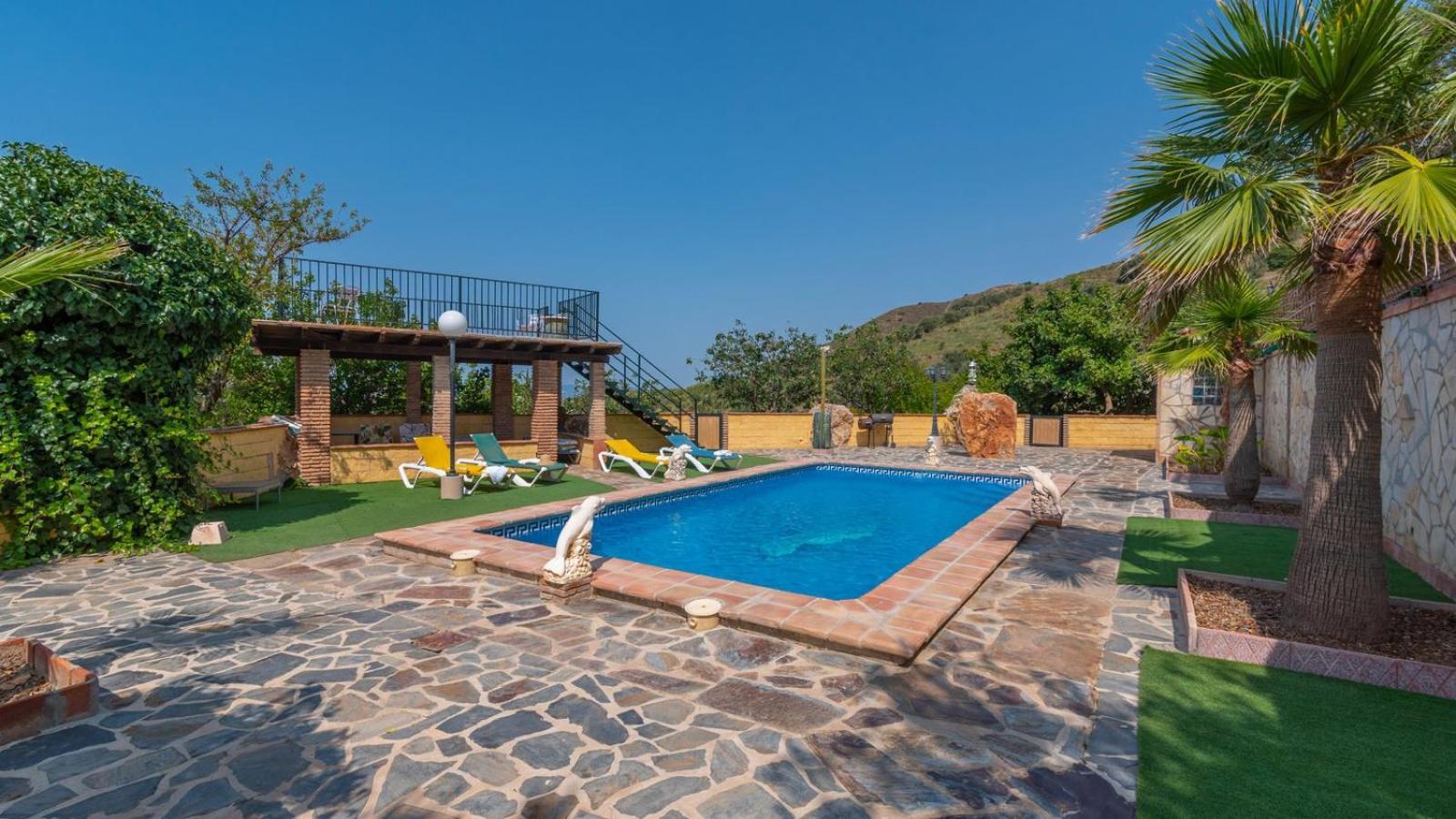 Villa Paraiso Andaluz Sedella By Ruralidays Extérieur photo